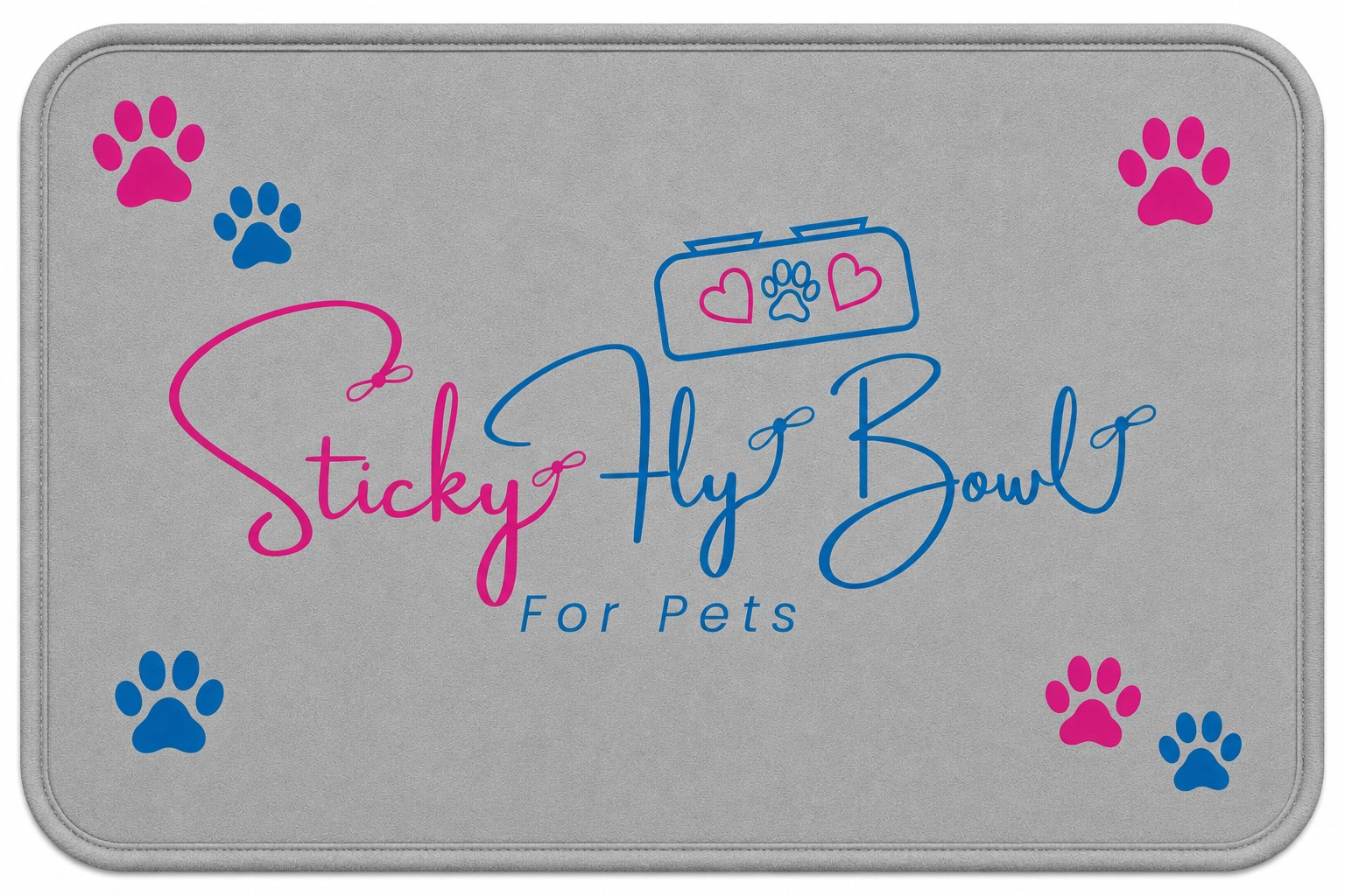 Sticky Fly Bowl for Pets brand banner